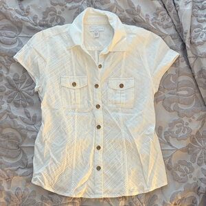 Christopher & Banks Button-Down Shirt w/ Pockets!!